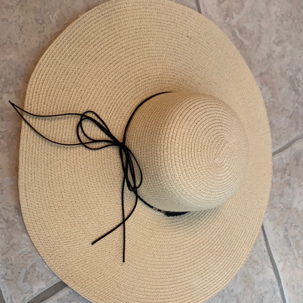 Anthropologie Straw Floppy Hat